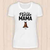 Pferde Mama - Personalisierbares Pferde T-Shirt
