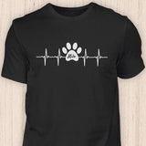 Tierliebe Puls - Personalisierbares T-Shirt