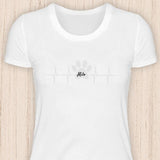Tierliebe Puls - Personalisierbares T-Shirt