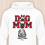 Dog Mum Rockt - Personalisierbarer Hunde Hoodie (Unisex)