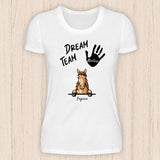 Pferde Dream Team - Personalisierbares Pferde T-Shirt