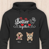Better Together - Personalisierbarer Hoodie (Unisex)