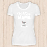 Katzen Mama - Personalisierbares Katzen T-Shirt