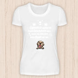 Wollte produktiv sein - Personalisierbares Hunde T-Shirt