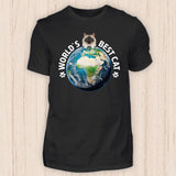 World's best Cat - Personalisierbares Katzen T-Shirt