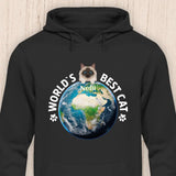 World's best cat - Personalisierbarer Katzen Hoodie (Unisex)