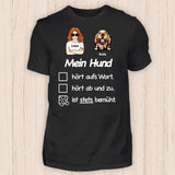 Stets Bemüht - Personalisierbares Hunde T-Shirt