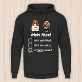 Stets Bemüht - Personalisierbarer Hunde Hoodie (Unisex)