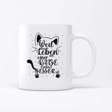 Katzen Liebling - Personalisierbare Katzen Tasse