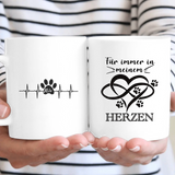 Tierliebe Puls - Personalisierbare Tasse