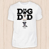 Dog Dad - Personalisierbares Hunde T-Shirt