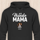 Hunde Mama - Personalisierbarer Hunde Hoodie (Unisex)