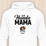 Hunde Mama - Personalisierbarer Hunde Hoodie (Unisex)