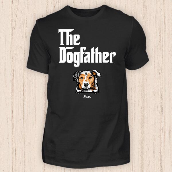 The Dogfather - Personalisierbares Hunde T-Shirt