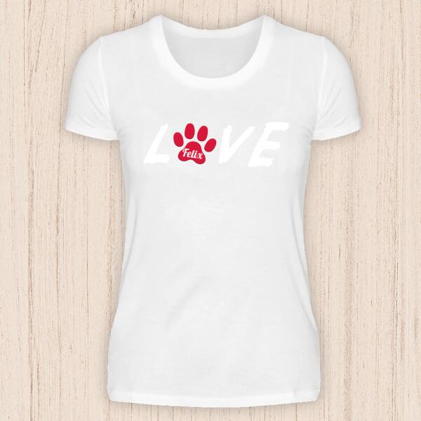 Love - Personalisierbares T-Shirt