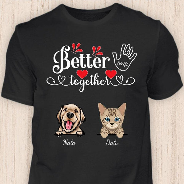 Better Together - Personalisierbares T-Shirt