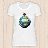 World's best Cat - Personalisierbares Katzen T-Shirt