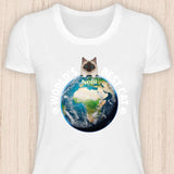 World's best Cat - Personalisierbares Katzen T-Shirt