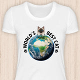 World's best Cat - Personalisierbares Katzen T-Shirt