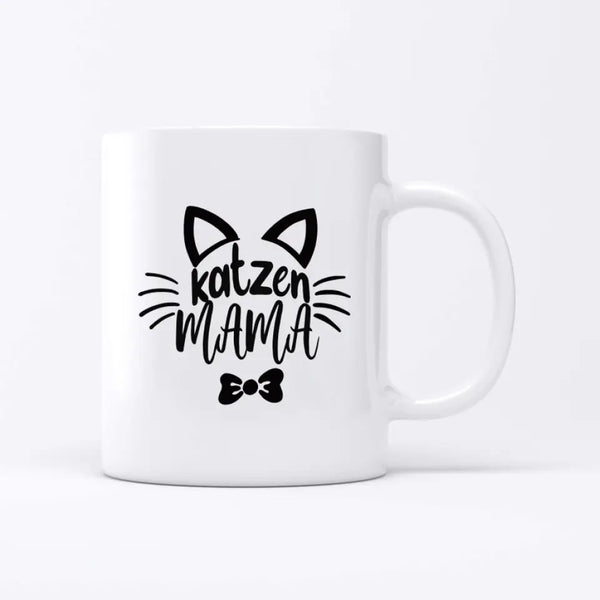 Beste Katzenmama aller Zeiten - Personalisierbare Katzen Tasse